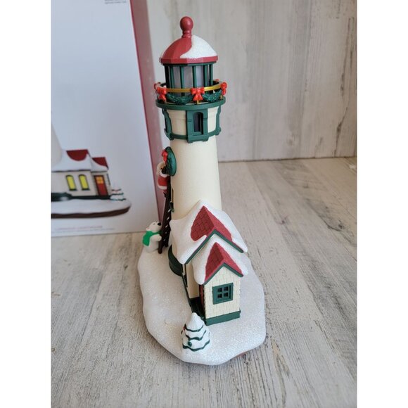 Hallmark NEW luminous Lighthouse magic table top decoration Xmas - Picture 4 of 8